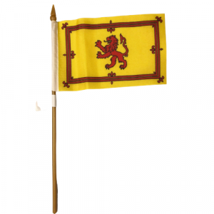 FLAG - SCOTLAND - RAMPANT LION - 4" X 6"