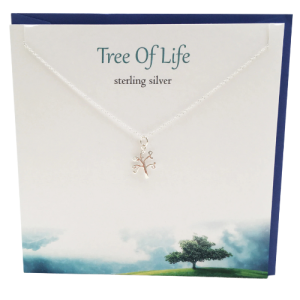 PENDANT & CHAIN - TREE OF LIFE (WITH CARD)