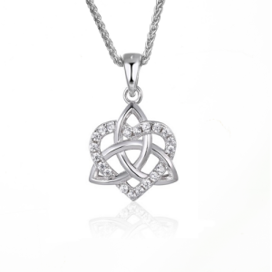 PENDANT - TRINITY WITH HEART