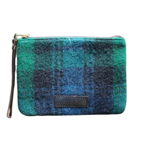 PATRICK KING DELUXE WOOL HANNAH CLUTCH - BLACK WATCH TARTAN