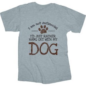 T-SHIRT - HANG WITH DOG