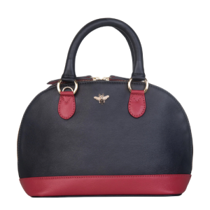 MALA LEATHER 'MASON' ROUND GRAB BAG