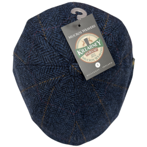 MUCROS 'KILLARNEY PUB' CAP - DENIM/TAN