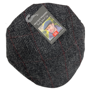 MUCROS 'TRINITY' WOOL CAP - GREY/RED