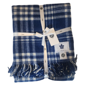 WOOL BLANKET - TORONTO MAPLE LEAFS 69" X 62"