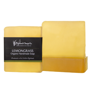 HIGHLAND SOAP CO ORGANIC HANDMADE SOAP - LEMONGRASS 150G