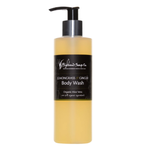 HIGHLAND SOAP CO BODY WASH - LEMONGRASS & GINGER 250ML