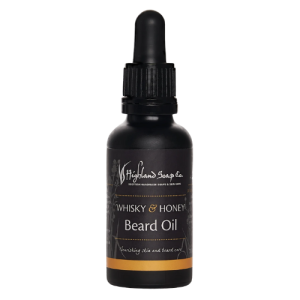 HIGHLAND SOAP CO BEARD OIL - WHISKY & HONEY 30ML