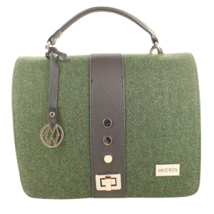 MUCROS WEAVERS FIONA HANDBAG - GREEN