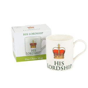 MUG - FINE CHINA - HIS LORDSHIP 10OZ