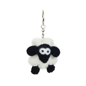 KEYRING - WOOL SHEEP