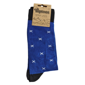 TRIPTOES SOCKS - SALTIRE (UK 7-11)