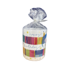 Birthday Dog Candle