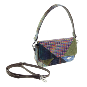 Harris Tweed 'Clunie' Small Patchwork Bag