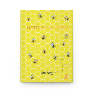Draw Hardback Notepads - Bee Happy