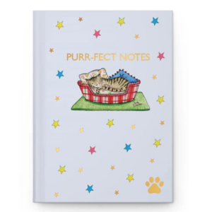 Draw Hardback Notepads - Purr-Fect Notes