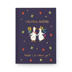 Draw Hardback Notepads - Waddle I Do