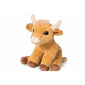 Douglas Mini Highland Cow - Gold